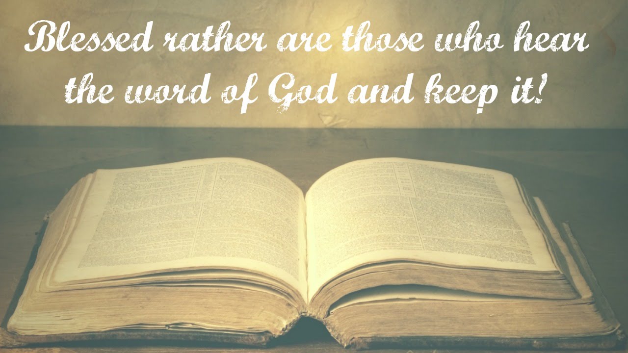 Daily Scripture Reading and Meditation Hear the Word of God and Keep